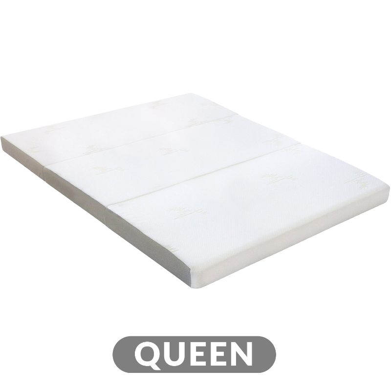 Photo 1 of Milliard Tri Folding Mattress with Washable Cover - Queen