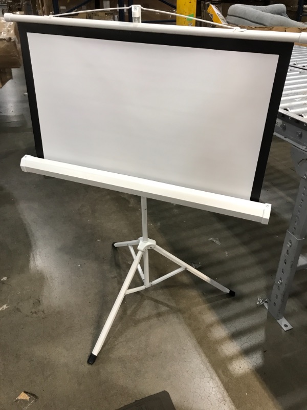 Photo 1 of 
Projector Screen with Stand - Indoor and Outdoor Projection Screen for Movie or Office Presentation screen is 2x3 ft