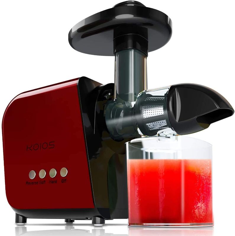 Photo 1 of [Upgraded] KOIOS Juicing Machine, 2021 Masticating Slow Juicer Extractor, Cold Press Juicer with High Juice Yield
DOES NOT TURN ON***PARTS ONLY