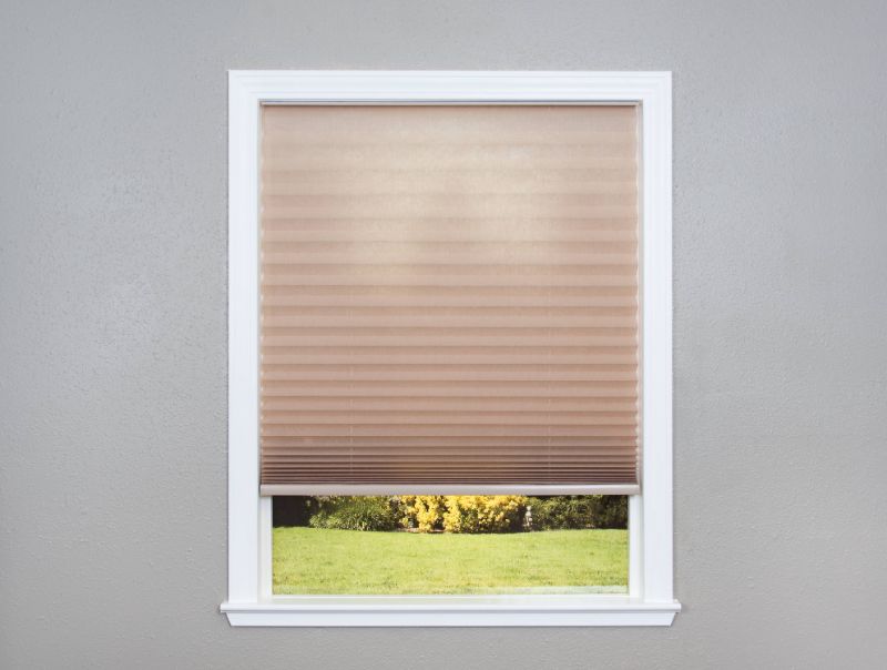 Photo 2 of Easy Lift Trim-at-Home Cordless Pleated Light Filtering Fabric Shade