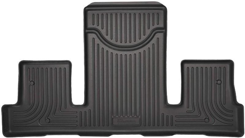 Photo 1 of Husky Liners 19221 Fits 2008-17 Buick Enclave, 2009-17 Chevrolet Traverse, 2007-16 GMC Acadia, 2017 GMC Acadia Limited - with 2nd Row Bucket Seats Weatherbeater 3rd Seat Floor Mat, Black