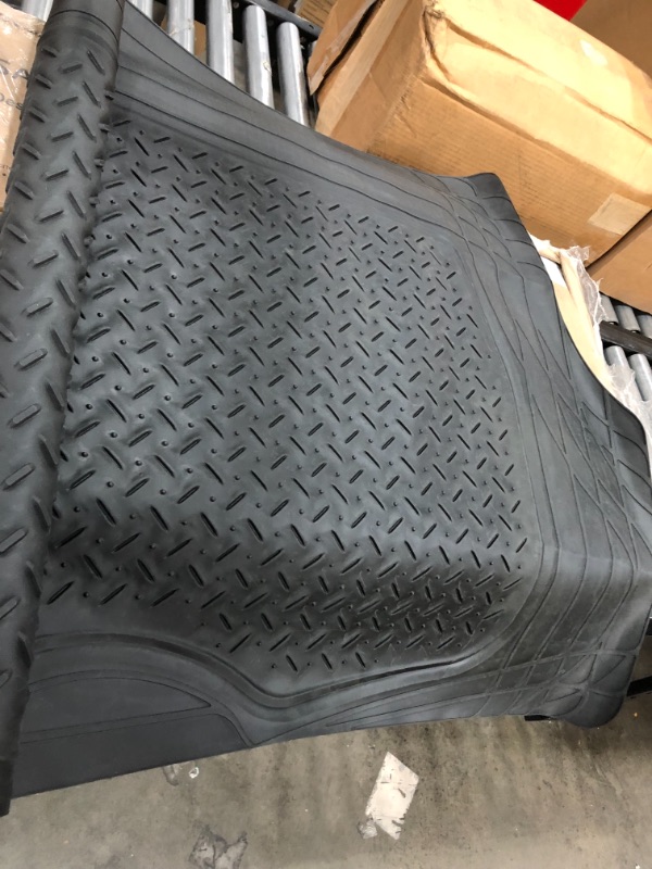 Photo 2 of FH Group F16401BLACK Black Trimmable Cargo Mat/Trunk Liner (Premium Quality Trimmable Cargo Mat/Trunk Liner)