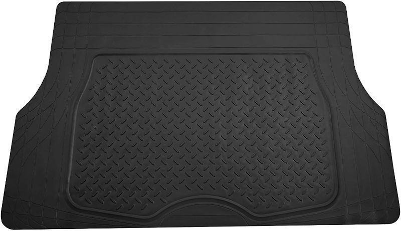 Photo 1 of FH Group F16401BLACK Black Trimmable Cargo Mat/Trunk Liner (Premium Quality Trimmable Cargo Mat/Trunk Liner)