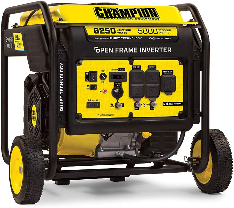 Photo 1 of Champion Power Equipment 100519 6250-Watt Open Frame Inverter with Quiet Technology
