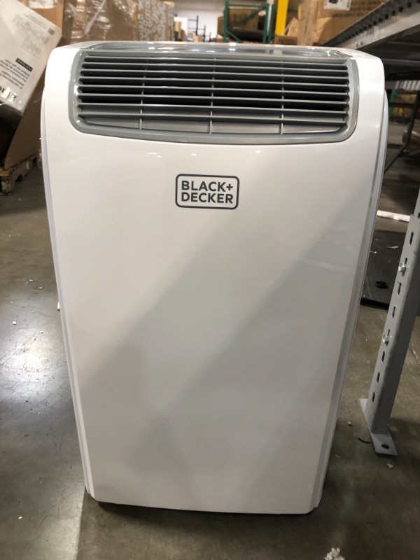 Photo 2 of BLACK+DECKER BPACT08WT Portable Air Conditioner with Remote Control, 5,000 BTU DOE (8,000 BTU ASHRAE), Cools Up to 150 Square Feet, White
