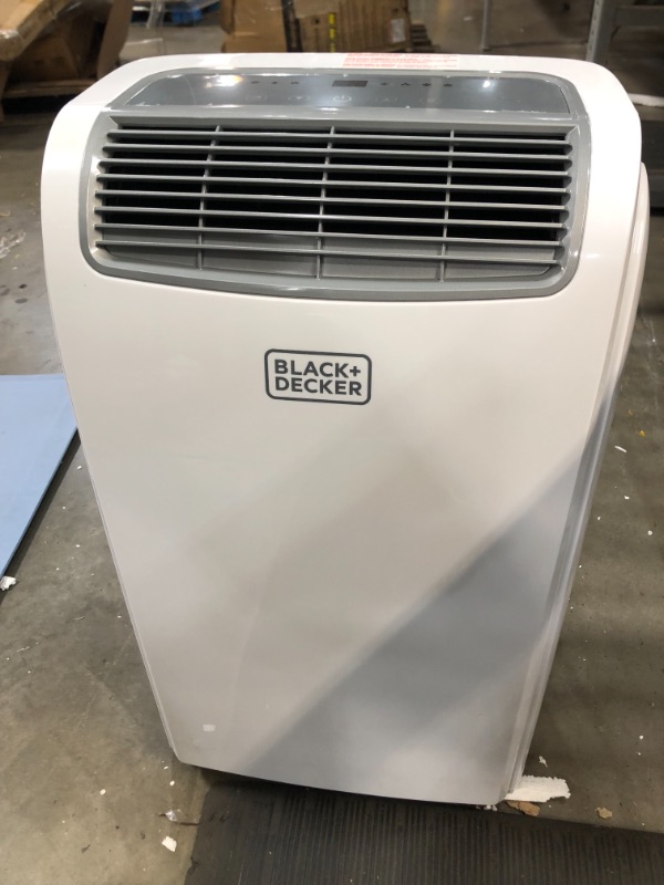 Photo 2 of BLACK+DECKER BPACT08WT Portable Air Conditioner with Remote Control, 5,000 BTU DOE (8,000 BTU ASHRAE), Cools Up to 150 Square Feet, White
