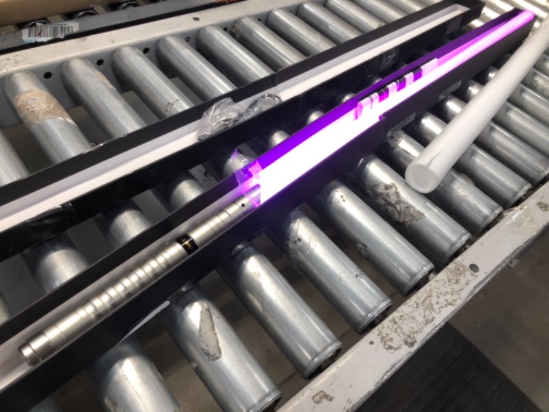 Photo 2 of KYBERS RGB 11 Colors Changeable Metal Hilt Light Saber with 3 Mode Sound Force FX Dueling Lightsaber
