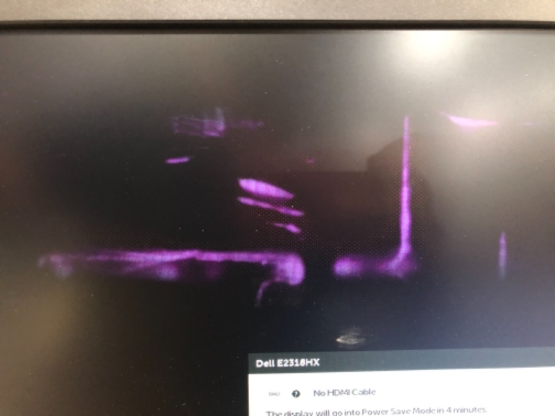 Photo 1 of DAMAGED Dell E Series 23-Inch Screen LED-lit Monitor (Dell E2318Hx), Black
