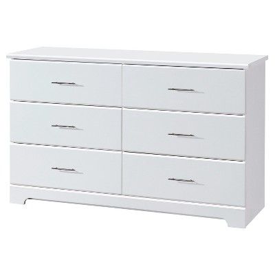 Photo 1 of Storkcraft Brookside 6 Drawer Dresser, White