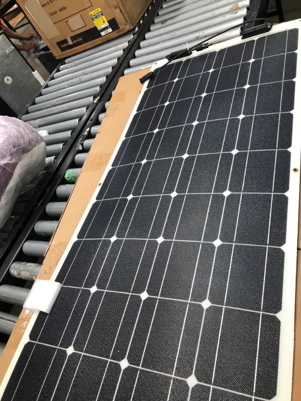 Photo 3 of Renogy 100 Watt 12 Volt Extremely Flexible Monocrystalline Solar Panel
