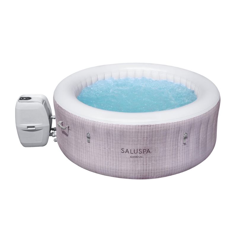 Photo 1 of Bestway SaluSpa Cancun 71 x 26 Inch 4 Person Inflatable AirJet Hot Tub Pool Spa
