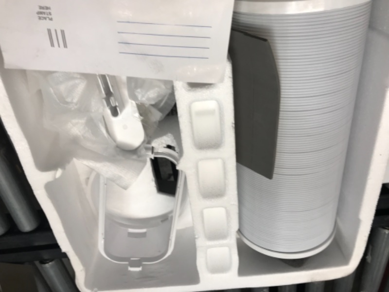 Photo 1 of MIDEA 3-in-1 Portable Air Conditioner, Dehumidifier, Fan, for Rooms up to 200 sq ft Enabled, 10,000 BTU DOE (5,800 BTU SACC) Control with Remote, Smartphone or Alexa
