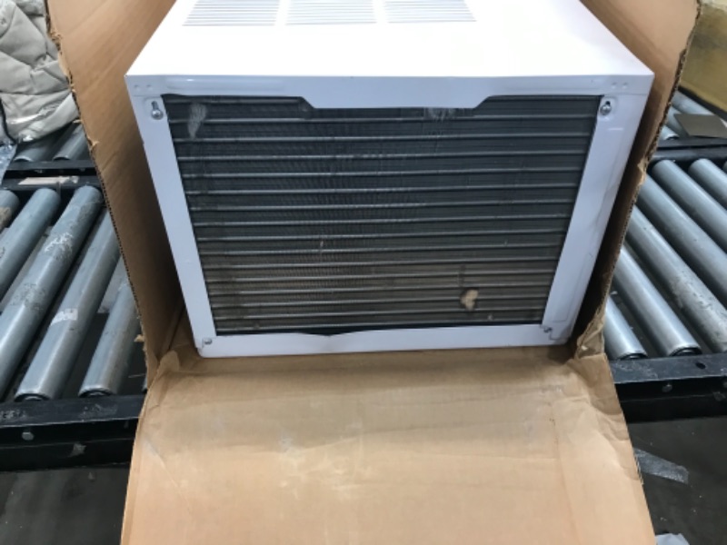 Photo 2 of KEYSTONE LCD 5,000 BTU Window Mounted Air Conditioner Star | Follow Me Remote Control | Energy Saver Sleep Mode | Timer | Auto-Restart | AC for Rooms up to 150 Sq. Ft | KSTAW05CE, 12.000, White