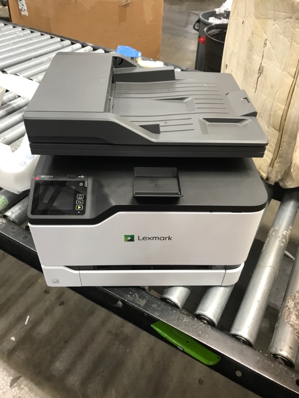 Photo 2 of Lexmark MC3224adwe Color Multifunction Laser Printer with Print, Copy, Fax, Scan and Wireless capabilities, Two-Sided Printing with Full-Spectrum Security and Prints Up To 24 ppm (40N9050)
