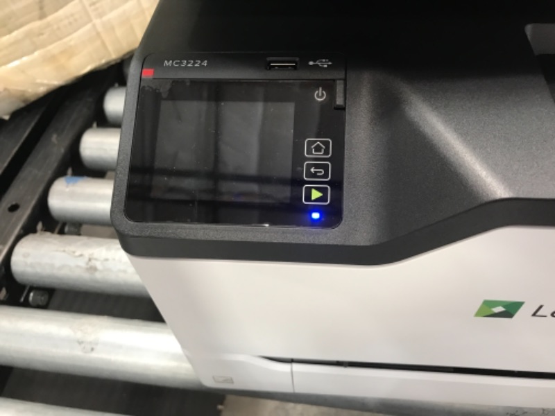Photo 1 of Lexmark MC3224adwe Color Multifunction Laser Printer with Print, Copy, Fax, Scan and Wireless capabilities, Two-Sided Printing with Full-Spectrum Security and Prints Up To 24 ppm (40N9050)
