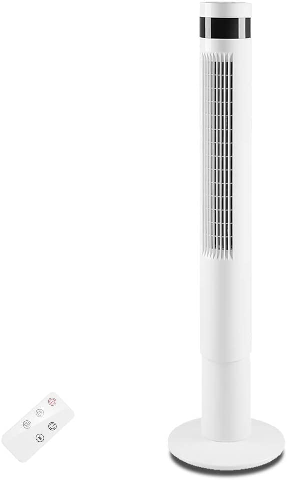 Photo 1 of 
Kismile 43” Portable Tower Fans with Oscillation,Remote Control,3 Powerful Wind Speed and 3 Modes Settings, Built in 12 H Timer LED Display Compact...