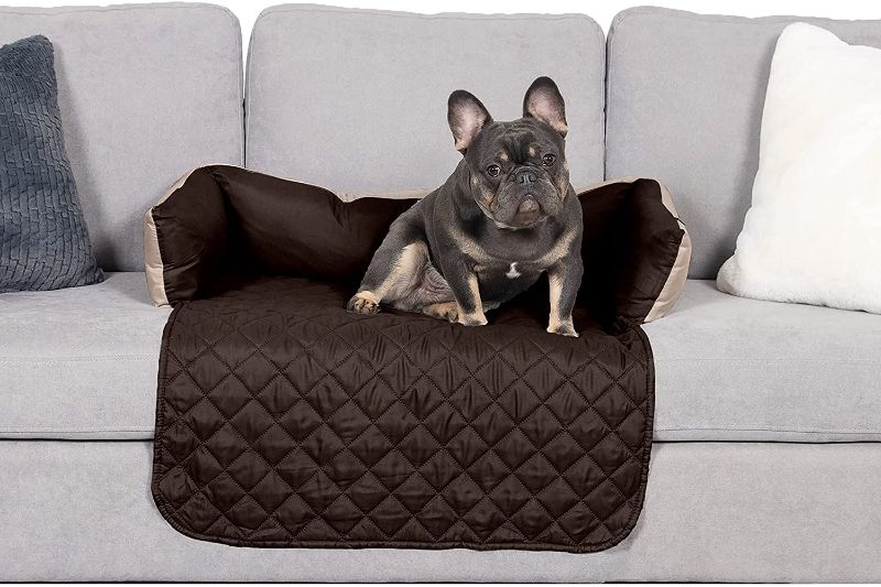 Photo 1 of  Water-Resistant Reversible Two-Tone Furniture Cover and Sofa Buddy Seating Cover with Side Cushion Bolsters