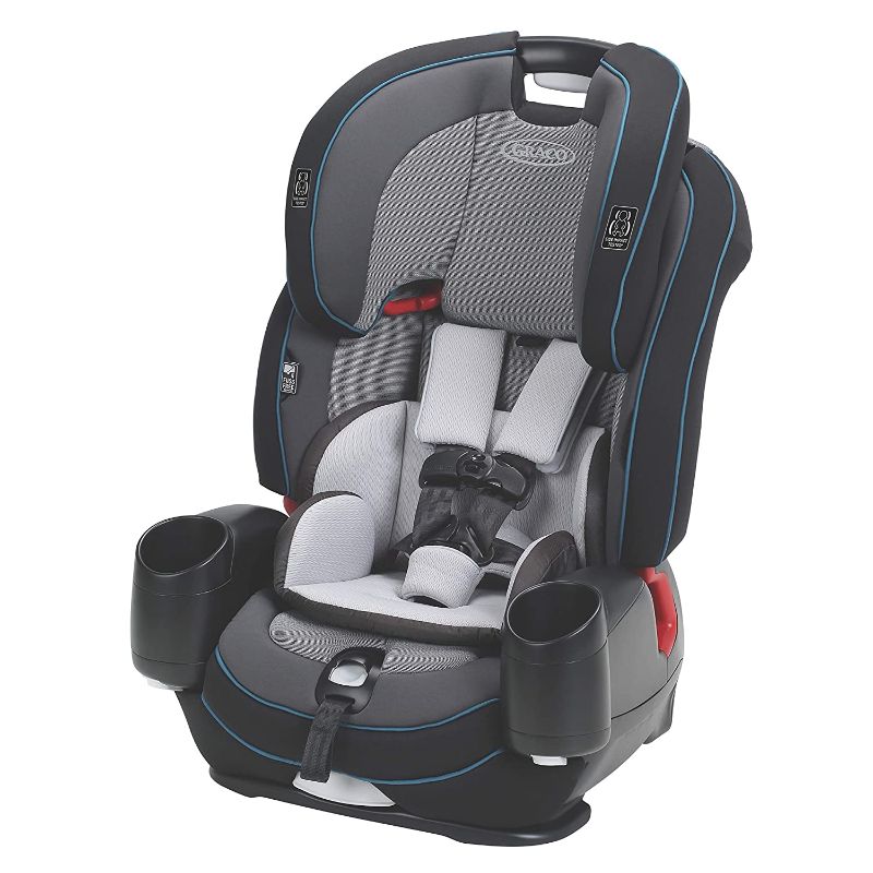 Photo 1 of Graco Nautilus SnugLock LX 3 in 1 Harness Booster Car Seat, Zale