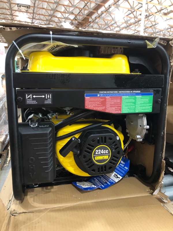 Photo 6 of 3800W/4750W Generator, 224cc, CARB Compliant - Champion Power