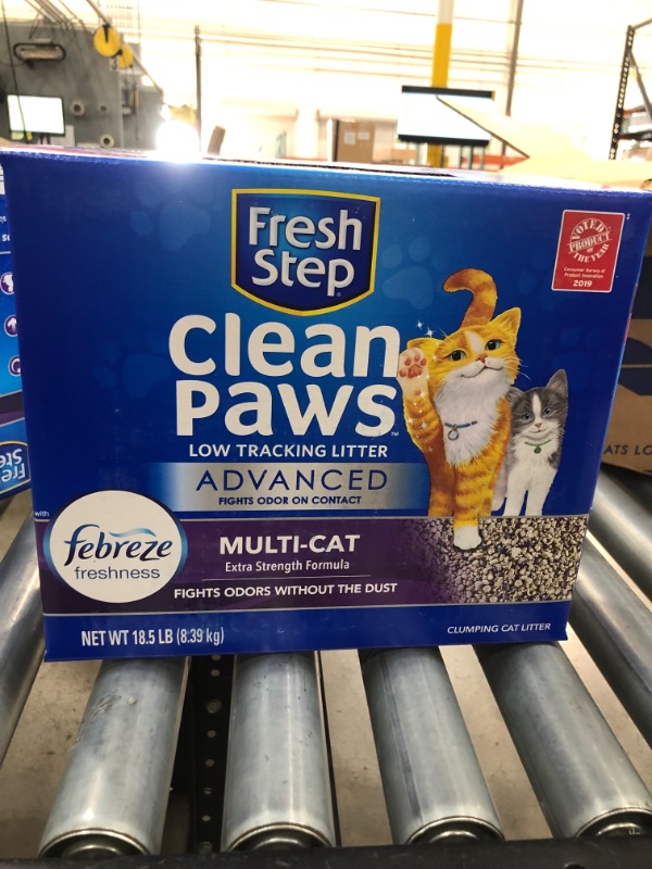 Photo 2 of 2 Fresh Step Advanced Clean Paws Clumping Cat Litter