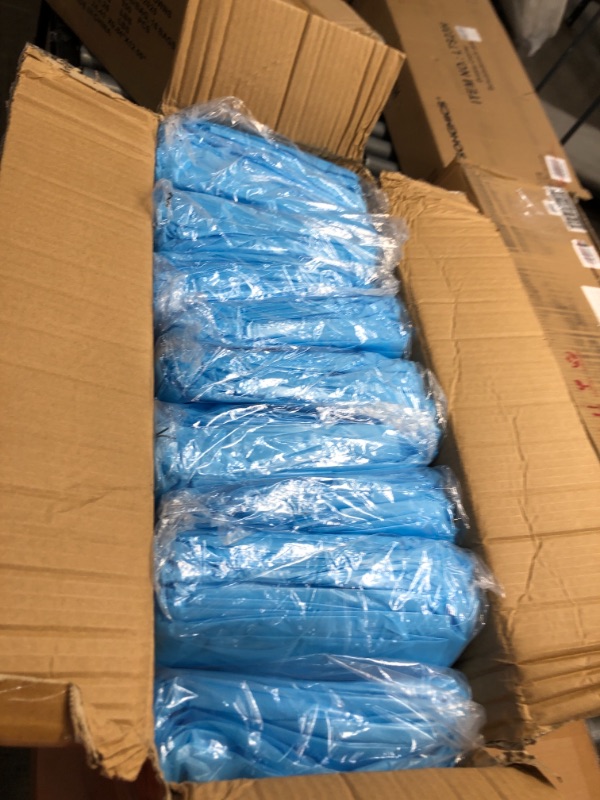 Photo 2 of hand2mind Polyethylene, Level 1, Disposable, Non-Surgical Isolation Gowns, Blue, 150 pcs/case (10 Bags of 15 Gowns per case)