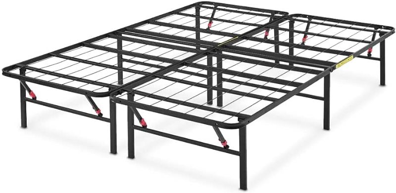 Photo 1 of Amazon Basics Foldable 14 Metal Platform Bed Frame with ToolFree Assembly No Box Spring Needed  FULL