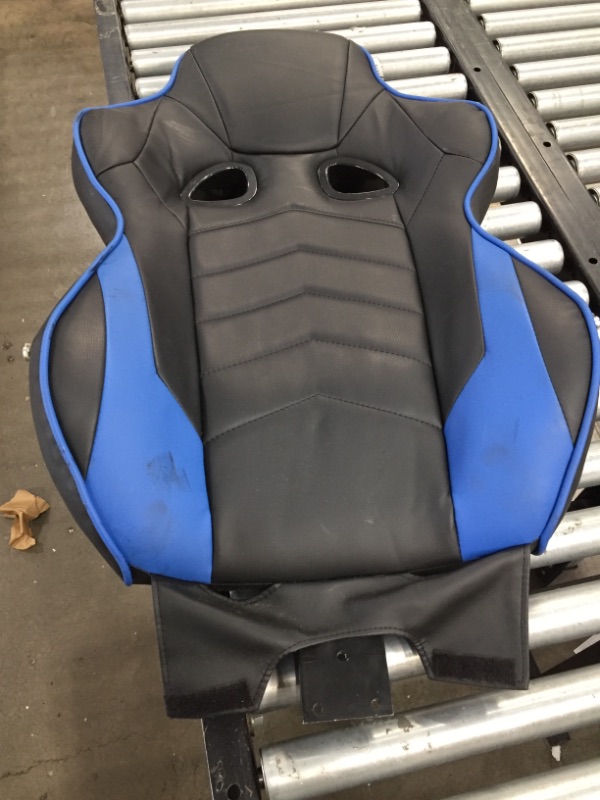 Photo 3 of RESPAWN RSP110 Racing Style Gaming Reclining Ergonomic Chair with Footrest Blue

//FOOTREST IS DAMAGED //DIRTY 