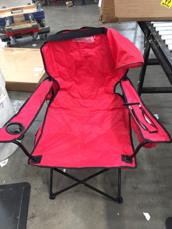 Photo 2 of Coleman Camping Chair with Built-in 4 Can Cooler