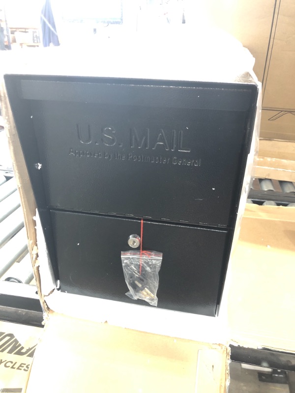 Photo 2 of Mail Boss Black Package Master Locking Security Mailbox