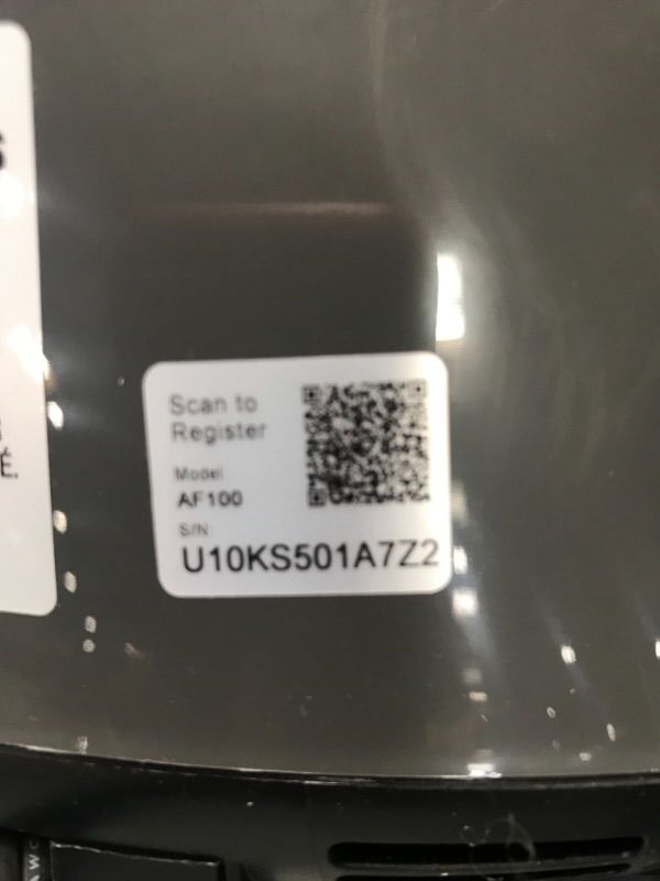 Photo 1 of Ninja AF101 Air Fryer 4 Qt Blackgray

//tested, powers on 