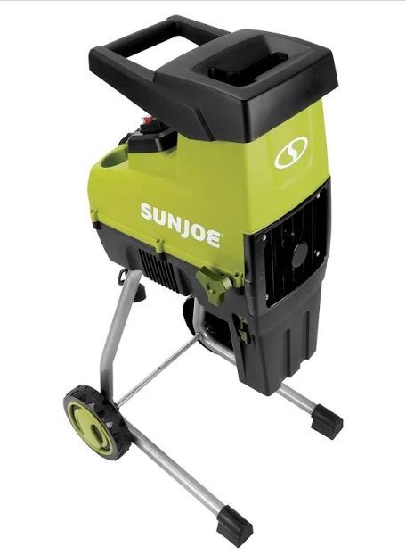 Photo 1 of Sun Joe CJ603E 16 in 15 Amp Cutting Diameter Electric Silent Wood Chipper Shredder USED