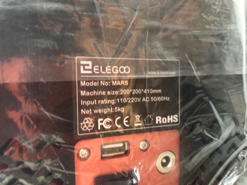 Photo 5 of ELEGOO MARS UV PHOTOCURING LCD MSLA 3D PRINTER