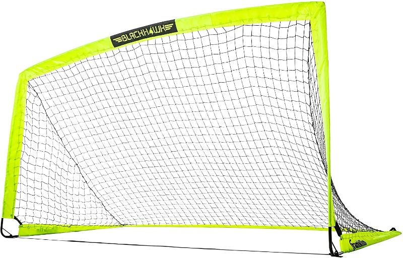 Photo 1 of Franklin Sports Portable Soccer Goal - Blackhawk Pop-Up Folding Soccer Net 6 ft  6in x 3 ft  3in 
