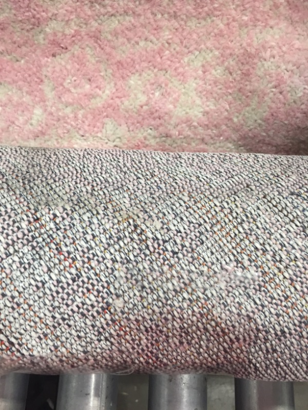 Photo 1 of 5' round pink rug