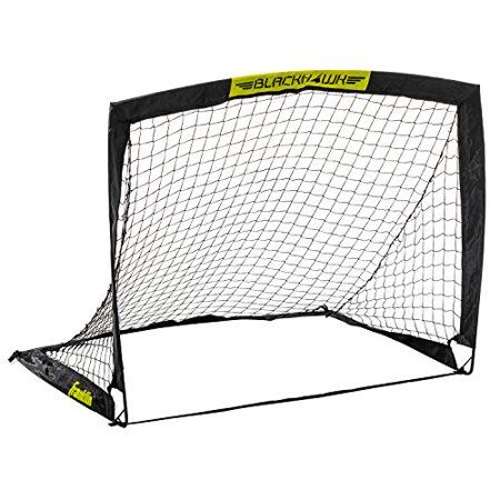 Photo 1 of Franklin Sports Portable Soccer Goal - Blackhawk Pop-up Folding Soccer Net - Indoor and Outdoor Soccer Goal - Easy Storage - 4' X 3' Soccer Goal
