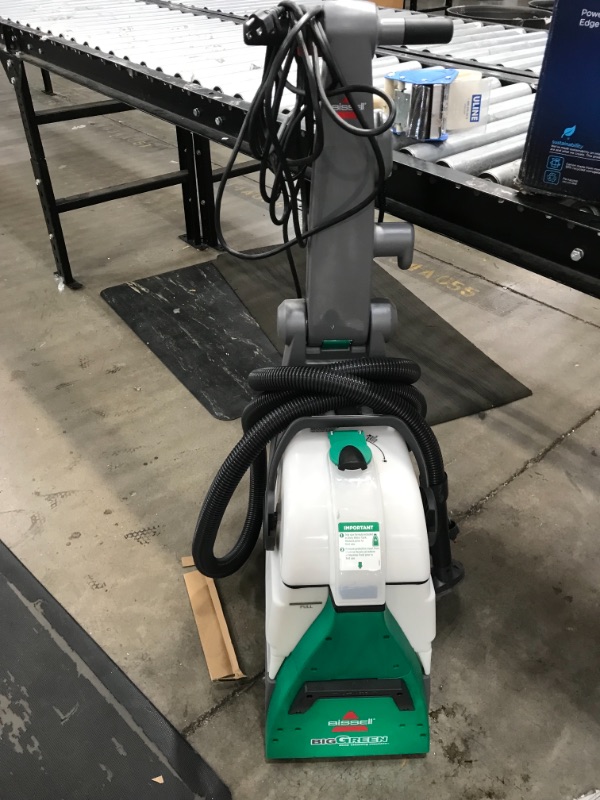 Photo 3 of Bissell Big Green Professional Carpet Cleaner Machine, 86T3
//used //dirty