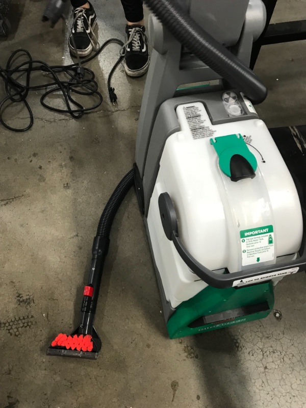 Photo 4 of Bissell Big Green Professional Carpet Cleaner Machine, 86T3
//used //dirty