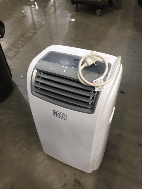 Photo 6 of BLACK+DECKER BPACT14WT Portable Air Conditioner with Remote Control, 7,700 BTU DOE (14,000 BTU ASHRAE), Cools Up to 350 Square Feet, White
