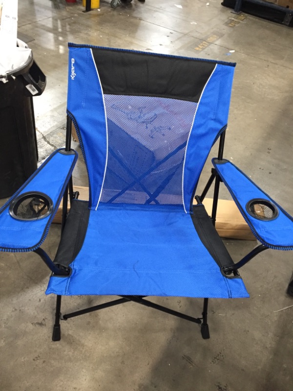 Photo 2 of Kijaro Dual Lock Camping Chair - Maldives Blue