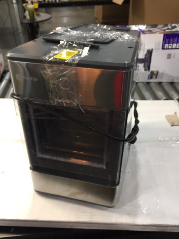 Photo 2 of ***PARTS ONLY***
GE Profile Opal | Countertop Nugget Ice Maker with Side Tank | Portable Ice Machine with Bluetooth Connectivity | Smart Home Kitchen Essentials | Stainless Steel Finish | Up to 24 lbs. of Ice Per Day ***Item wont make ice ***
