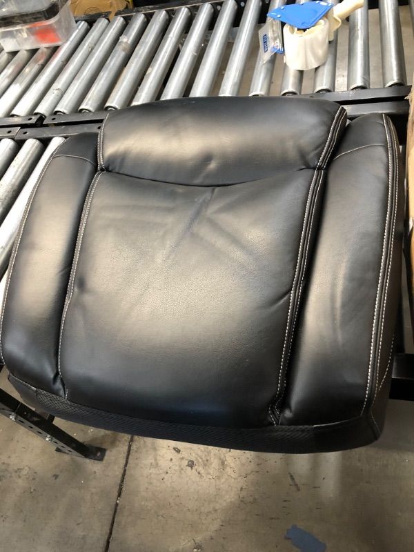 Photo 2 of PARTS ONLY
La-Z-Boy 45783A Bellamy Bonded Leather Executive Office Chair with Memory Foam Cushions, Black
