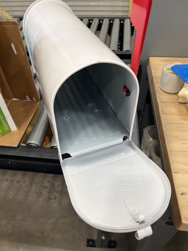 Photo 1 of 
Gibraltar Mailboxes
Elite White, Large, Steel, Post Mount Mailbox