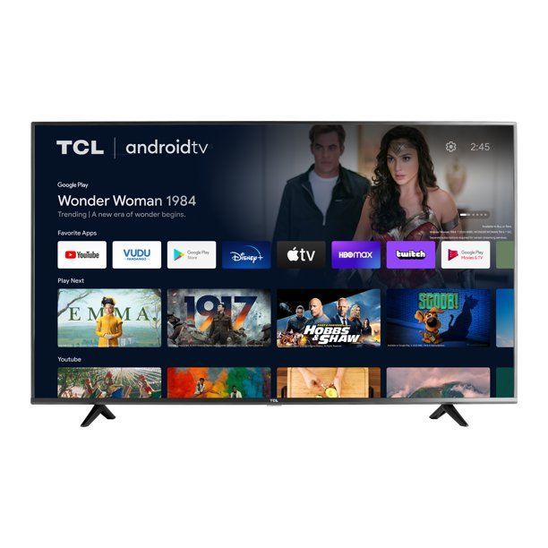 Photo 1 of TCL 50-INCH CLASS 4-SERIES 4K UHD HDR SMART ANDROID TV - 50S434, 2021 MODEL
