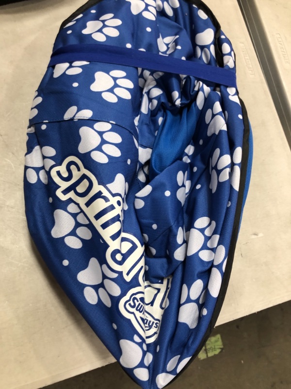 Photo 2 of SwimWays Spring Float Paddle Paws Dog Pool Float - Small (0-65 lbs)