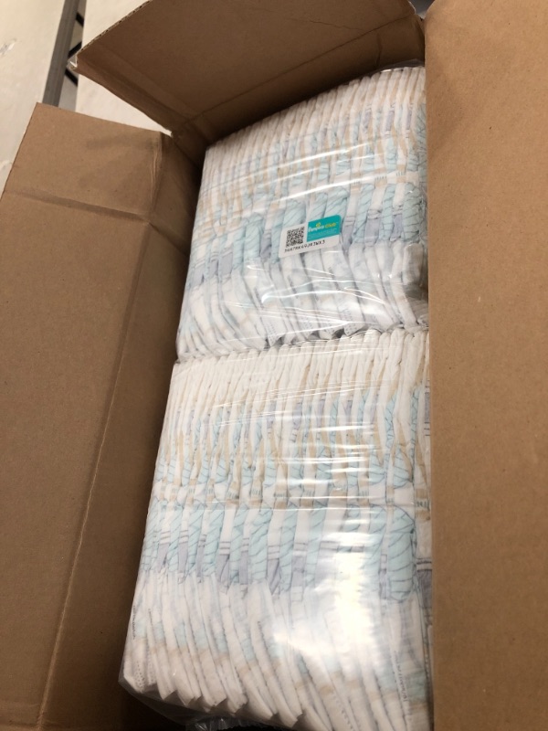 Photo 2 of Diapers Size 4, 150 Count - Pampers Pure Protection Disposable Baby Diapers, Hypoallergenic and Unscented Protection, ONE MONTH SUPPLY (Packaging May Vary)