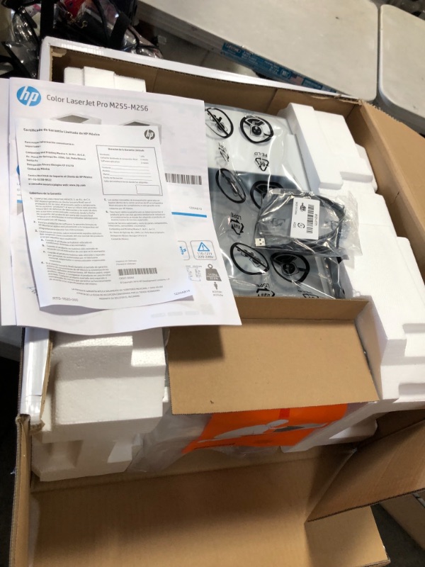 Photo 3 of HP Color LaserJet Pro M255dw Wireless Laser Printer, Remote Mobile Print, Duplex Printing, Works with Alexa (7KW64A)