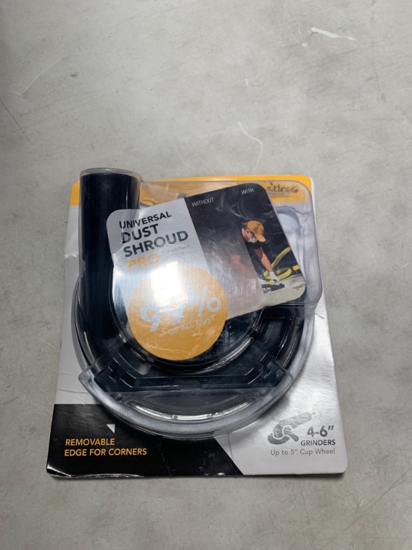 Photo 1 of 5 in. Universal Dust Shroud Pro for Angle Grinders