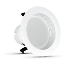 Photo 1 of 4 in. 50-Watt Equivalent Daylight CEC Title 24 Integrated LED Retrofit White Recessed Light Trim Downlight (6-Pack)
