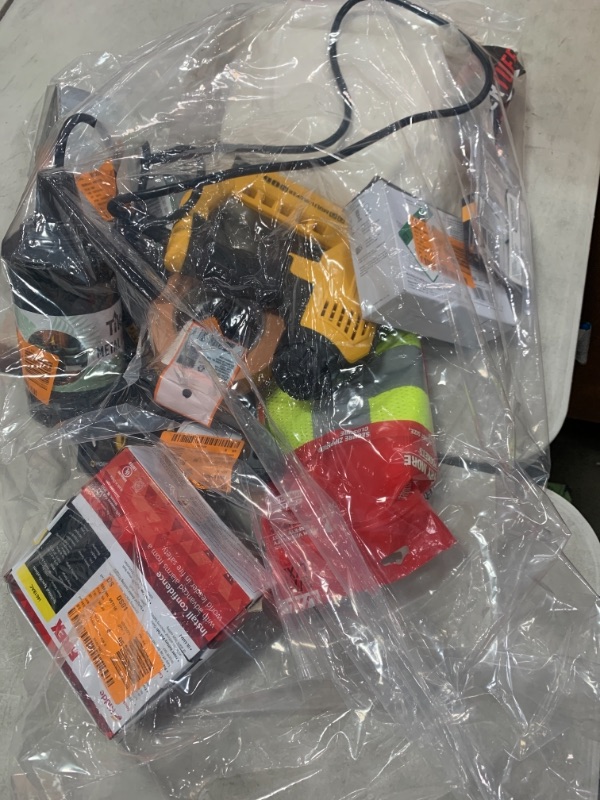 Photo 1 of LOT BAG OF HOME GOOD/REPAIR ITEMS 
SOLD AS IS 