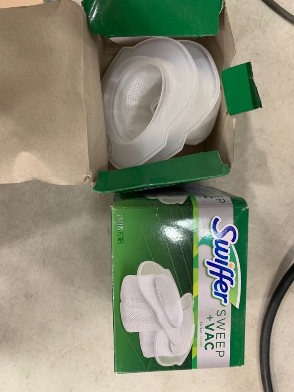 Photo 1 of Swiffer SweeperVac SweeperVac Replacement Filter - 2 ct
AS IS 2 2PKS